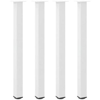 VidaXL Coffee Table Legs 4 pcs White 110-112 cm Steel