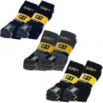 Cat Caters Men’s Charcoal Heavy Duty Socks