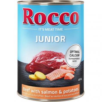 Lot Rocco Adult 24 x 400 g pour chien adulte - canard, riz et légumes