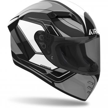 Airoh Connor Dunk Casco - Negro Gris Blanco (L)