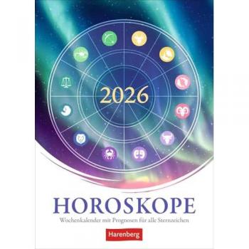 Horoskope Wochenkalender 2026 - Wochenkalender mit Prognosen für alle Sternzeichen