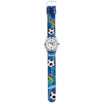 SCOUT Boys' Sports Edition Analogue Quartz Watch with Black PU Strap 280393003