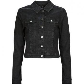 VMLUNA Women's Slim Fit Black Denim Jacket - Size 6 UK