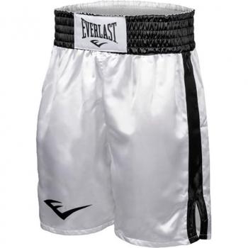Trunks de Boxeo Everlast 23 L Blanco/Negro – Ropa Deportiva Hombre