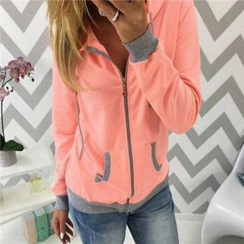Long Sleeve Patchwork Colors Sweatshirts