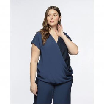 Blusa Fiorella Rubino Viscosa EcoVerde