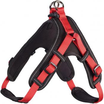 Hunter Geschirr Neopren Vario Quick rot/schwarz S