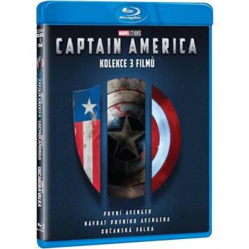 Amerika Kapitány (Captain America) 1-3 Gyűjtemény - Blu-ray 3BD
