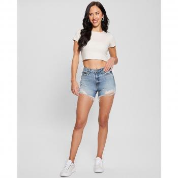 Shorts Guess Blu Relaxed Fit