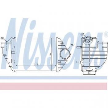 Nissens Intercooler 96690
