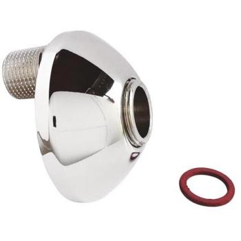 Raccord Excentré Laiton Chrome Double Mâle