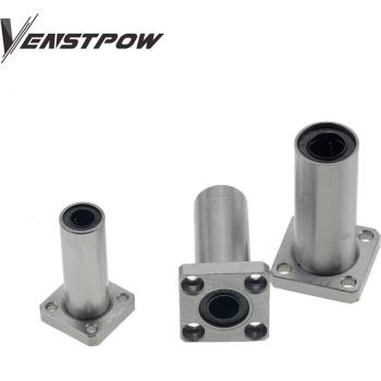 1pc LMK10UU Flanged Linear Bearing