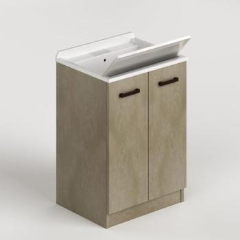 Lavatoio Mobile Pidema Argilla 61x50