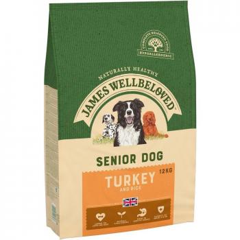 James Wellbeloved Senior Puten- und Reis-Mahlzeit - 12 kg