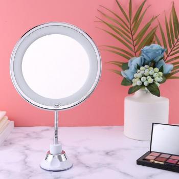 Shower and Shave LED Suction Cup Mirror