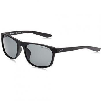 Nike Endure P CW4647 – polarisierte Sonnenbrille, matt schwarz mit grauem Akzent, Universale Größe