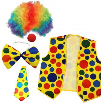 Paquete de 5 Accesorios de Payaso para Carnaval