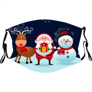 Masque respirant Noël ajustable pour adulte