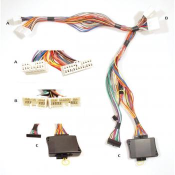Kram Audio2Car Premium Chrysler / Jeep / Dodge 2005 - Losse A met aparte versterker en navigatie-inbouw voor diverse modellen