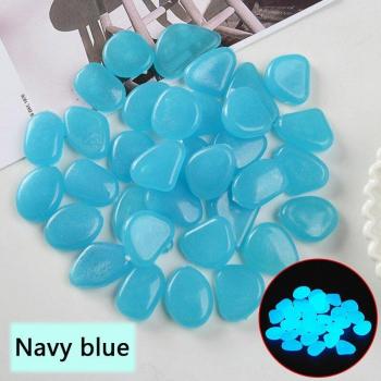 Glow Stones for Walkways - 25/50Pcs Luminous Garden Pebbles