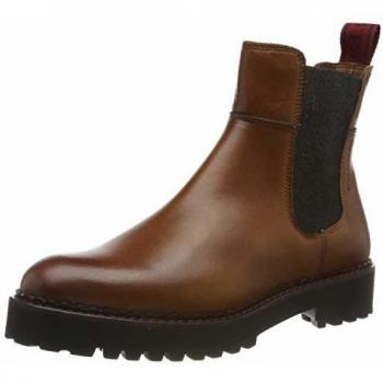 Marc O'Polo Damen Chelsea Boots, Braun, 38 EU