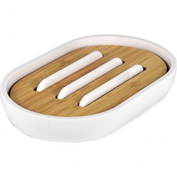 Bamboo Soap Dish Storage Box