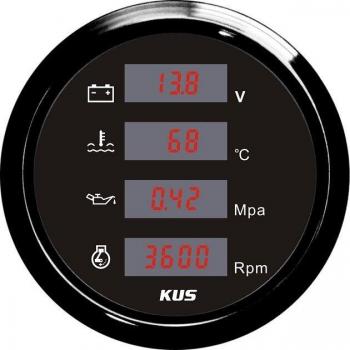 Compteur Température & Pression KUS 4 en 1