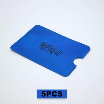 Porte-cartes RFID Shield 5 pièces