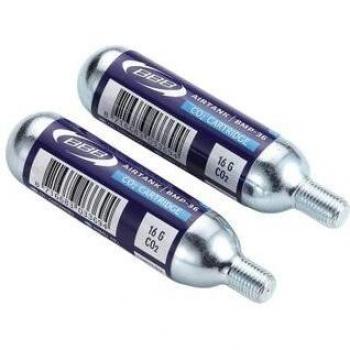 Cartucce CO₂ B.B.B. AirTanks 16 g – 10 unità Silver