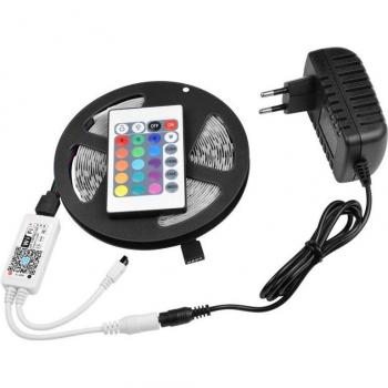 5M Smart RGB LED Strip Light with WiFi
