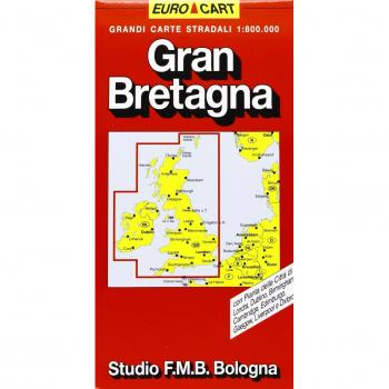 Gran Bretagna. Irlanda 1:800.000