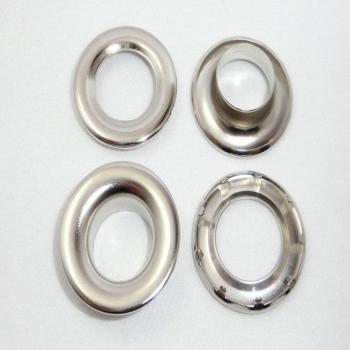 500pcs 13.5mm Metal Fastener Eyelet Grommets