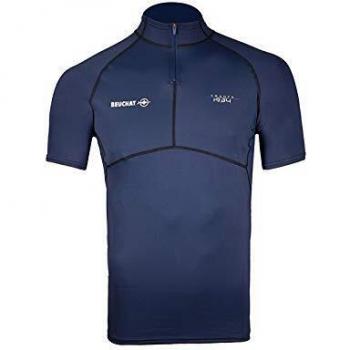 Camiseta Beuchat Atoll Manga Corta para Hombre, Azul