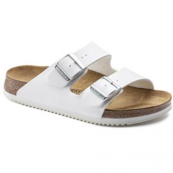 Birkenstock Arizona Sandali in Briko-flor Bianco EU 41