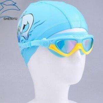 Grote gezichtsveld zwemgoggles voor jongens en meisjes, waterdicht en anti-fog