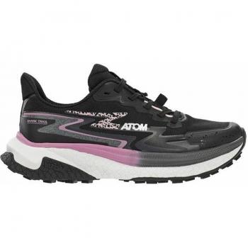 Fluchos Atom AT161 Zapatilla Trail “Shark Trail Ion Blast” Negra Mujer