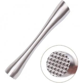 Muddler mezclador de acero inoxidable para bar