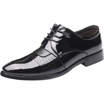 Men's Formal Lace-Up Leather Shoes