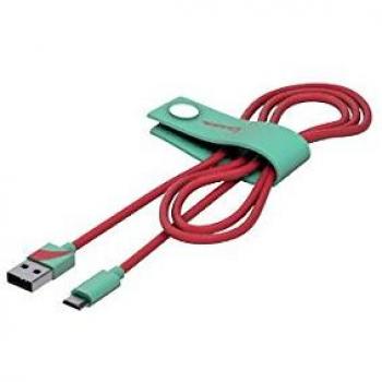 Tribe MicroUSB 1,2 m (Acquamarina) – Cavo USB