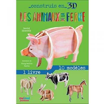 Construis en 3D : les animaux de la ferme