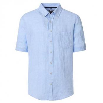 CASAMODA Leinenhemd in Blau