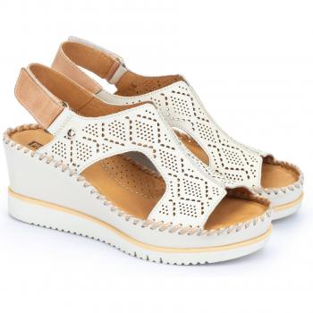 Sandalias de Mujer Pikolinos W3Z-1775C1 en Color Blanco