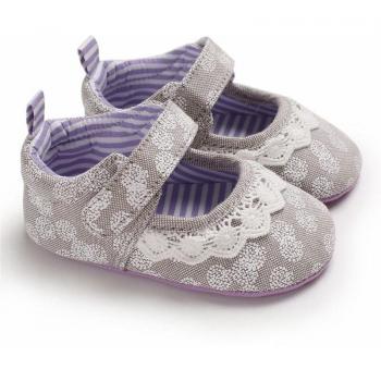 Chaussures souples en dentelle pour bébés