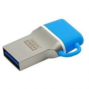 GoodRAM 32GB USB 3.0 + type C DUALDRIVE con cappuccio blu