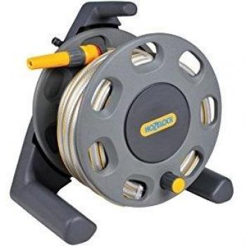 Garden Hose and Reel Set - Hozelock Compact Reel & Hose (25m) Complete