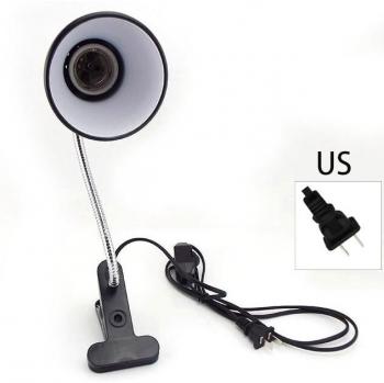 Lampe à pince pour reptiles, 110V, UVB + UV, E27