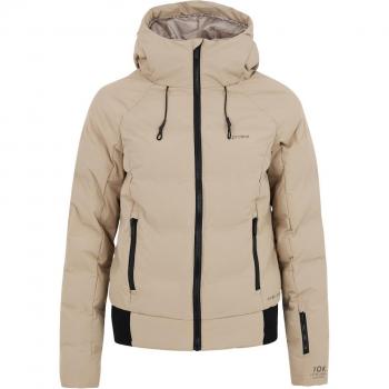 Chaqueta Protest Alyssumi beige para mujer