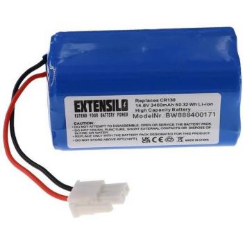 Extensilo PowerPack: Batería Li-Ion 3400 mAh para Ecovacs Deebot