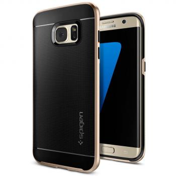 Spigen Neo Hybrid TPU-Schale für Samsung Galaxy S7 Edge mit PC-Farbenrahmen