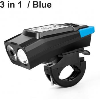 NEWBOLER Tri-Function Bike Light